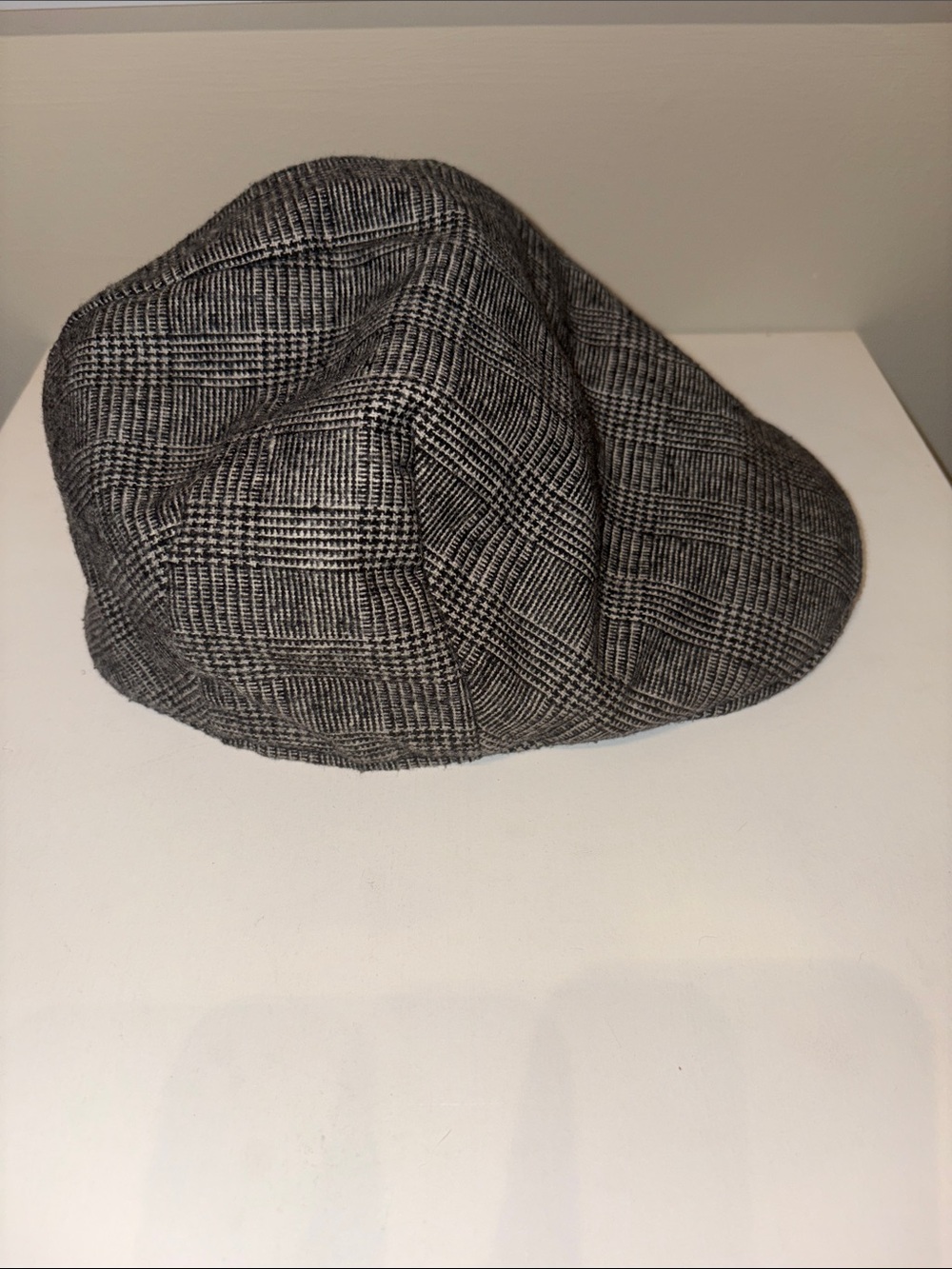 Impermeable by Weatherproof Gray Plaid Newsboy Cap